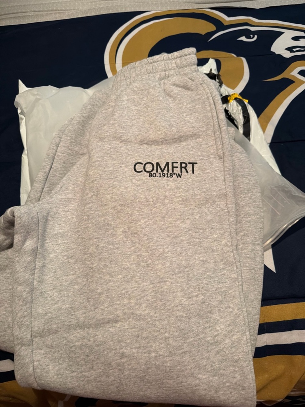 COMFRT Gray Logo Sweatpants